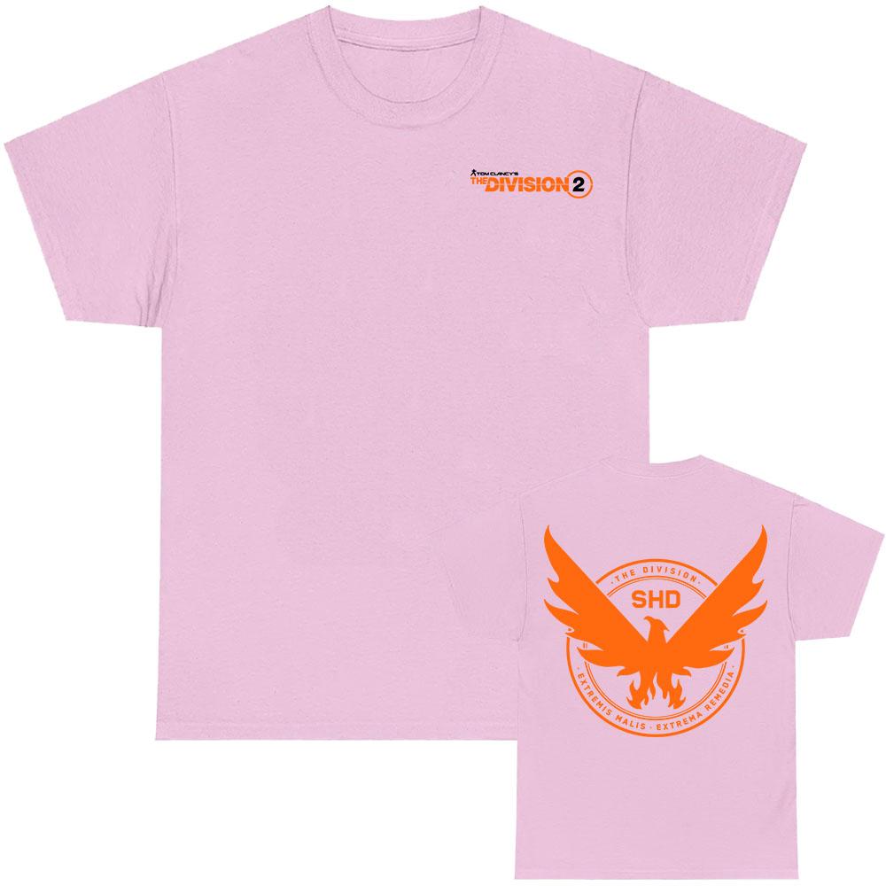 Game Tom Clancy's The Division 2 SHD Tees Short Sleeve Summer O-neck Male T-shirt Casual Fashion Design Graphic Print Merch