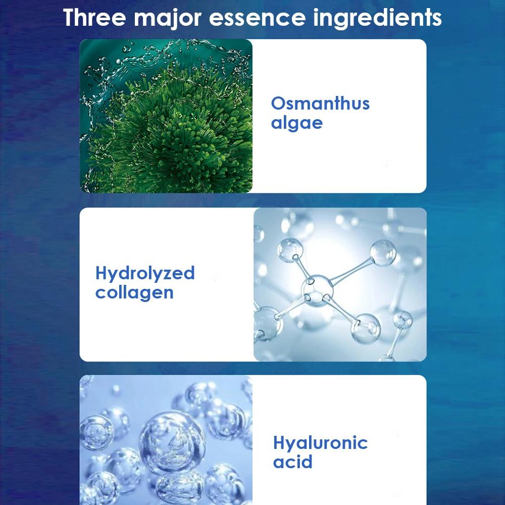 Algen Kollagen Füllende Kristall Maske Hyaluronsäure Kollagen Gesichtsmaske Feuchtigkeitsspendend Straffend Hydrierend Gesichtsmasken
