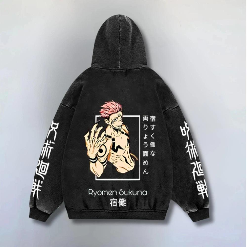 Men's Hoodie Anime Graphic Fashion Pullover Autumn Clothing Casual Clothes Women Tops Sweatshirts