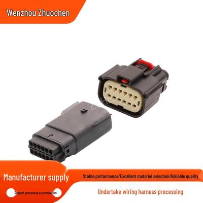 33472-3005 Black Wire Harness Plug, DJ7121Y-1.5-21, Domestic 12-Pin Connector, 33482-1201.