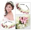 Frauen Blume Boho Floral Stirnband Girlande Festival Hochzeit Braut Haarband