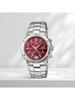 Casio - Stainless Steel Strap, Red Dial, Women's Quartz Watch SHN-5005D-4ADS
