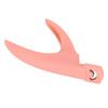 Acrylic Nail Clipper Professional Stainless Steel Nail Tip Cutter False Nail Trimmer Manicure Tool Pink