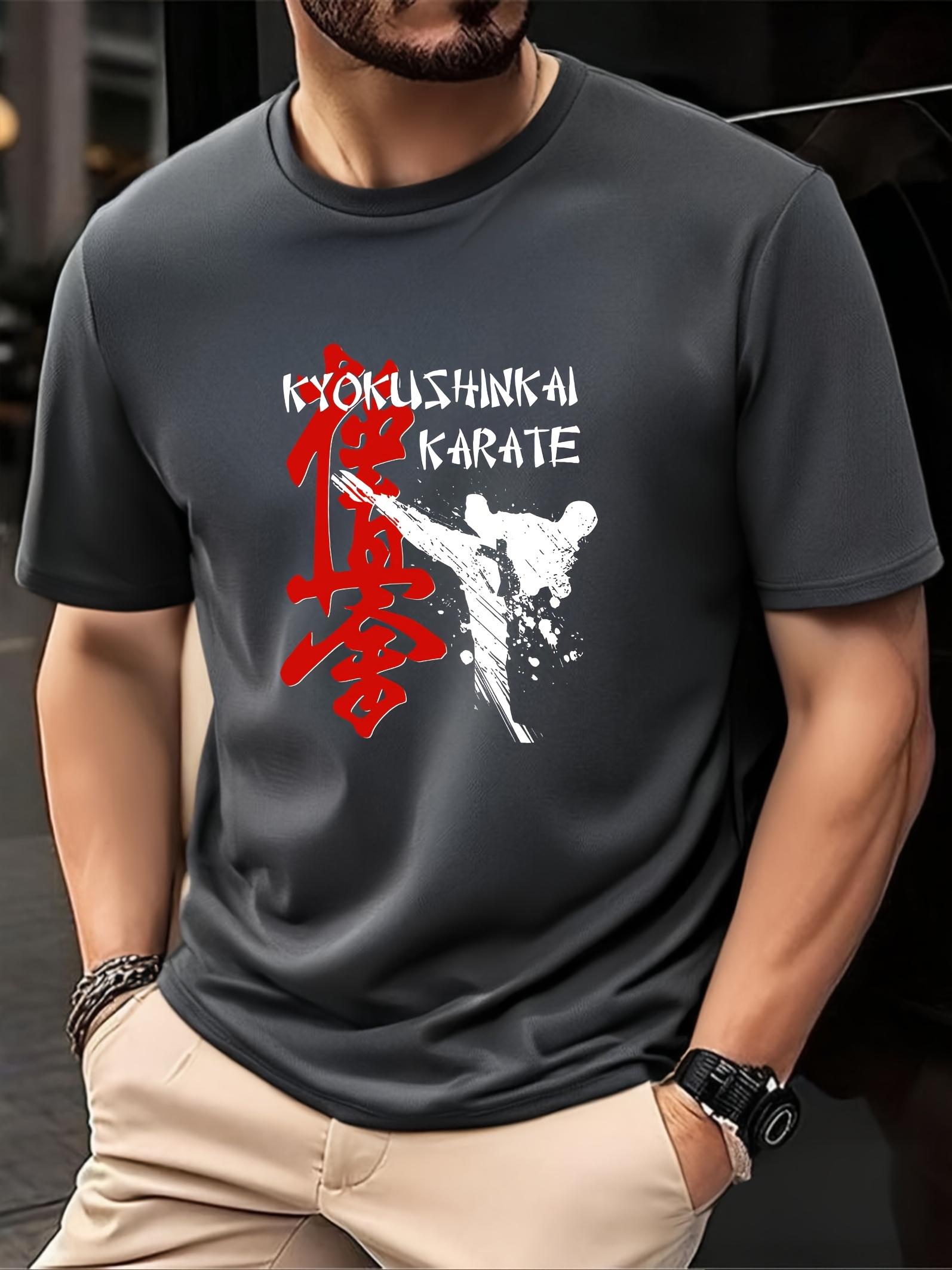 

Дышащая сетчатая повседневная футболка - Графический принт Tokyo Karate M