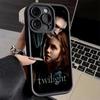 Phone Case for iPhone 17 Air 16E 15 16 Pro Max Twilight Saga Edward Cover 14 Plus 13 12 Mini Soft Shell Silicone Fundas