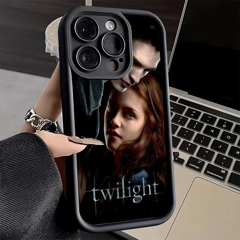 Phone Case for iPhone 17 Air 16E 15 16 Pro Max Twilight Saga Edward Cover 14 Plus 13 12 Mini Soft Shell Silicone Fundas