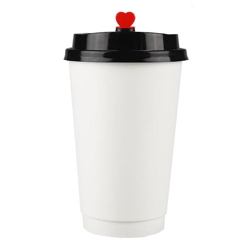 Yicang 8oz Double-Wall Disposable Hot Drink Paper Cups