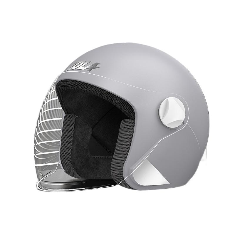 Winter Helmet Belt Scarf Electric Car Helmet Men and Women Universal Cat Ear Helmet Hard Hat