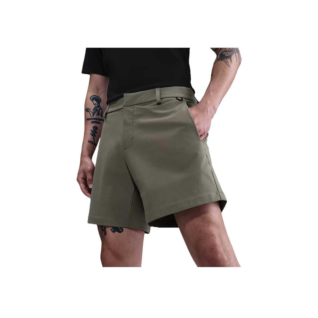 Nike Dri-Fit 24.7 Perfect Stretch Fashion Soft Trendy Versatile Solid Color Casual Shorts Men shorts Green HQ6934-320