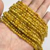 4MM Natural Faceted Quality Agates Crystal Jades Stone Beads Tiny Loose Green Yellow Pink Red Gem Bead For Jewelry Making DIY