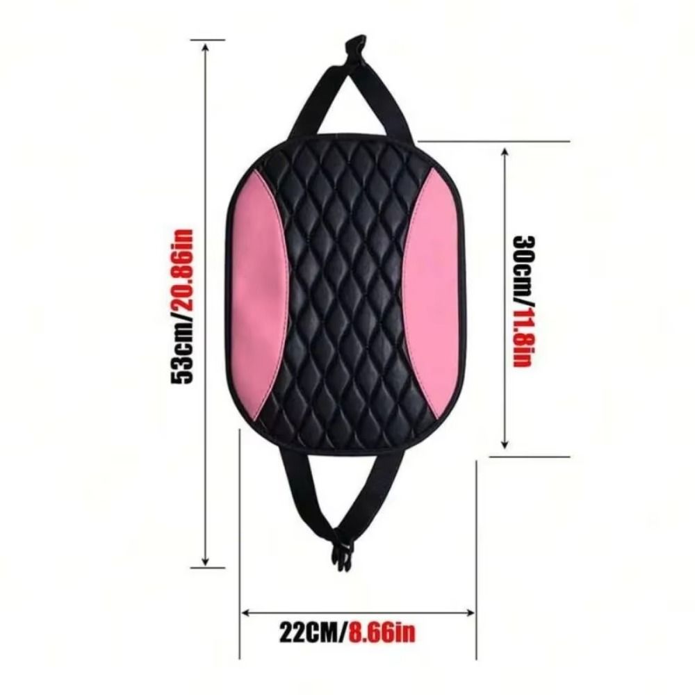Design Car Headrest Covers PU Leather Auto Neck Support Head Rest Cushion Cover Car Interior Decor