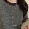 Minimalist Star Pendant Clavicle Necklace - Versatile, High-End Fashion for Women.