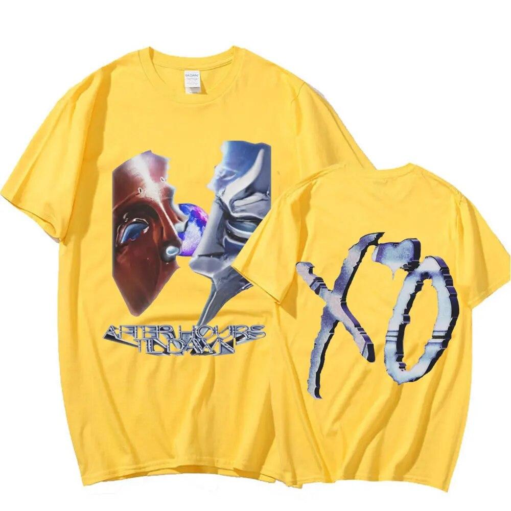 

The Weeknd «After Hours Til Dawn Tour» футболка с короткими рукавами унисекс женская одежда в уличном стиле топы унисекс винтажная футболка большого размера 4XL
