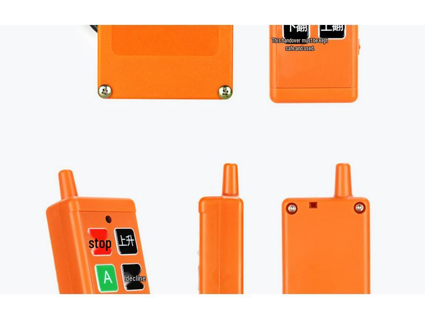 Universal Wireless Remote Control Kit for 12V/24V Hydraulic Truck Tail Lifts