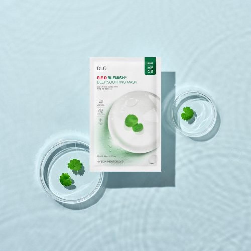 Dr.g Red Blemish Deep Soothing Mask 10p