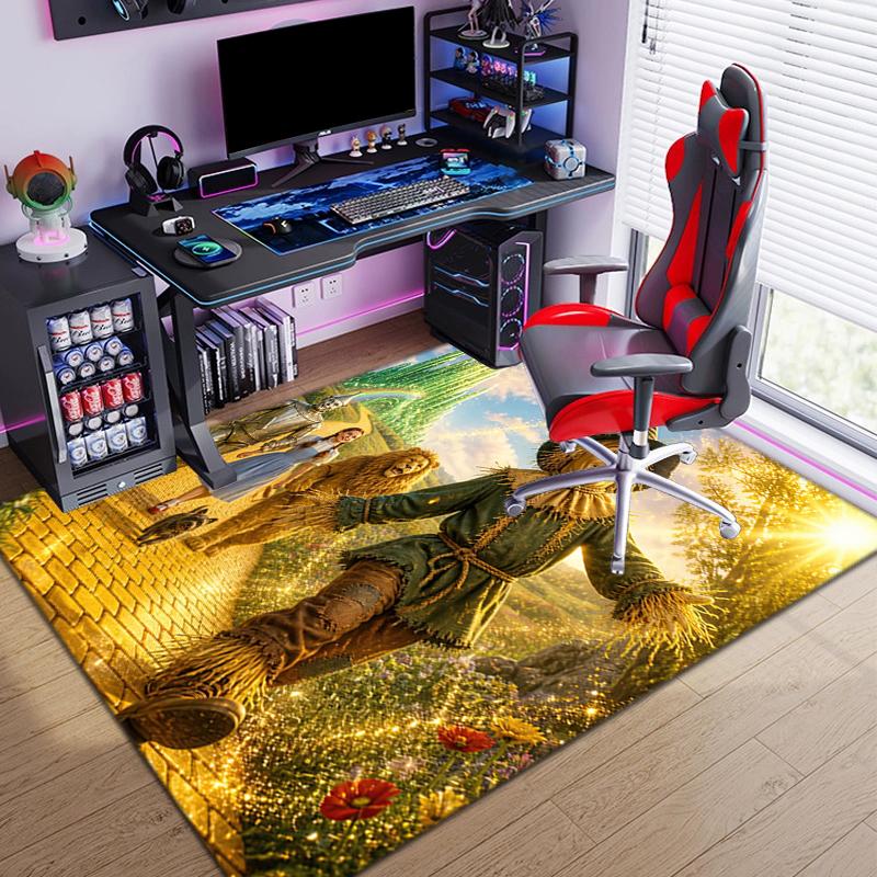 1PC The Wizard of Oz Rug - Home Decoration Carpet For Living Room Bedroom Flooring Computer Chair Area Rug