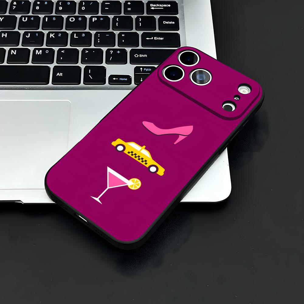 S-Sex And The City TV Phone Case For IPhone 17 Air 16 E Pro Max 15 14 13 Mini 12 Pro 11 Max Plus Black Soft Shell
