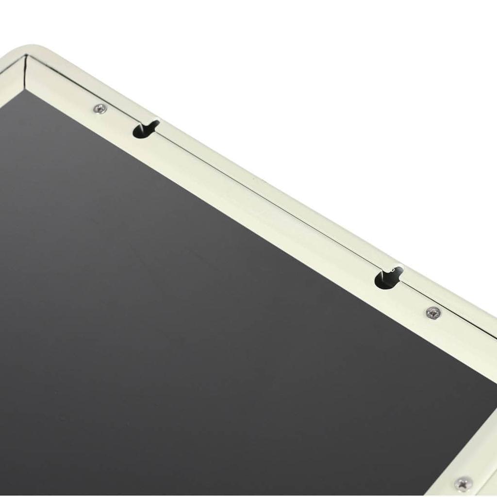 Dulton Wall Large Ivory Mirror, Size,