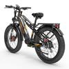 Electric Bicycle LANKELEISI MG800 Max 26" 1000Wx2 Dual Motor Electric Bike Adult Top Speed 48Km/h 48V 20AH 7 Speed Range 130Km Load 150KG