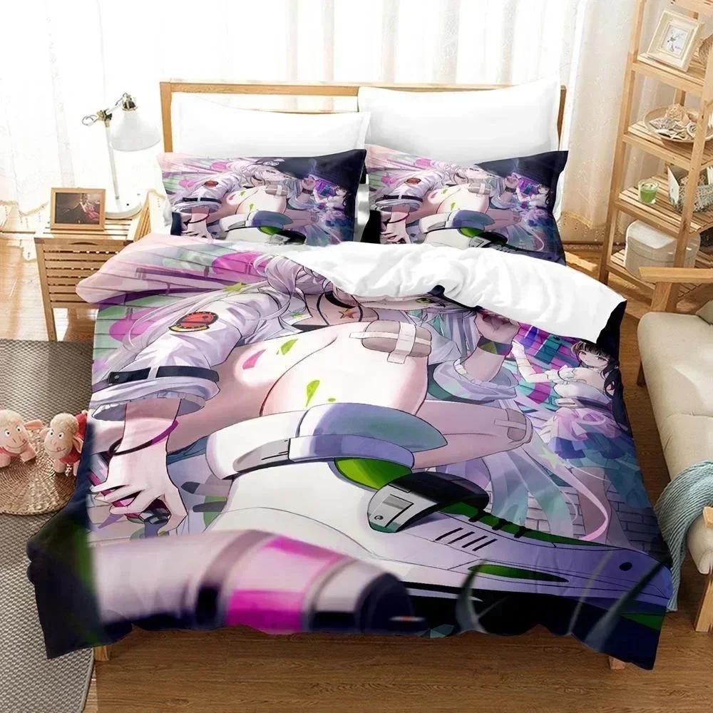 3D Printed Anime Kawaii Girls' Frontline Bedding Set Single Twin Full Queen King Size Bed Set Adult Kid Bedroom Duvet Cover Sets