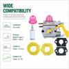 Carburetor Kit For Jonsered GT-2124C Partner B250 B L Type 2 Colibri II S XS 530071822 Tune Up Kit Replacement Saw Trimmer Parts