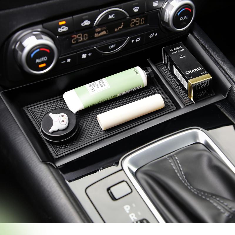 Scatola portaoggetti per console centrale per Mazda CX5 CX-5 2024 Vassoio organizer anteriore per console centrale Accessori in ABS Scatola per auto ert