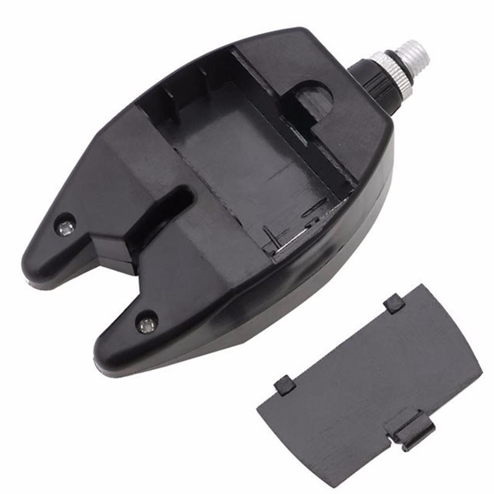 Fishing Bite Alarm Fish Bite Alarm Indicator with LED Lights Adjustable Sound Volume for Fishing Poles for Daytime Night Fishing