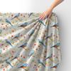 Royal Samt Stoff Polyester Zum Nähen - Motiv Vögel - Rdx2429
