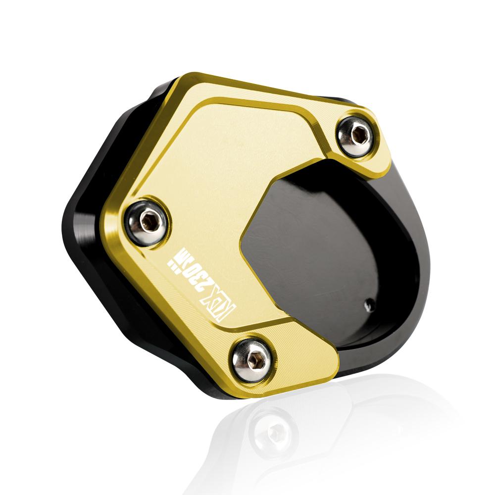 KLX230SM Motorcycles For Kawasaki KLX230SM 2023 Side Stand Pad Plate Kickstand Enlarger Support Extension Side Stand