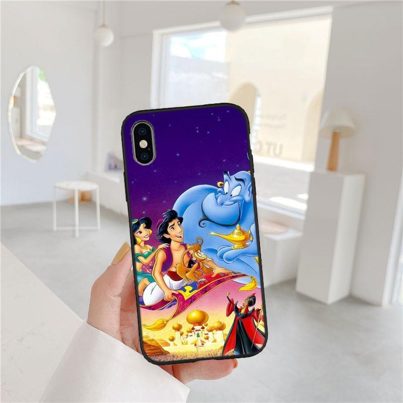 CJ1 Aladdin Soft Shell Phone Case for iPhone SE X XS XR 11 16E 17 Pro Max Air 8 7 6 6s Plus