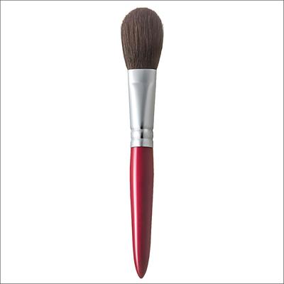 Hakuundo Kumano Pinsel Wange Handgefertigt in Gesichts-Make-up Rund Leicht zu Reinigen Pinsel, Japan, Pinsel, Pinsel, Flach, Langlebig, (Wangenbürste)