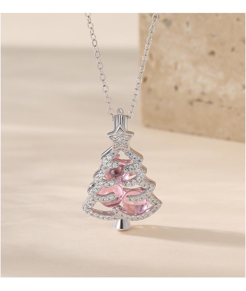 925 Silver Aromatherapy Locket Necklace - Cross Cage Style, Openable Pendant for Perfume, Perfect Christmas Gift.