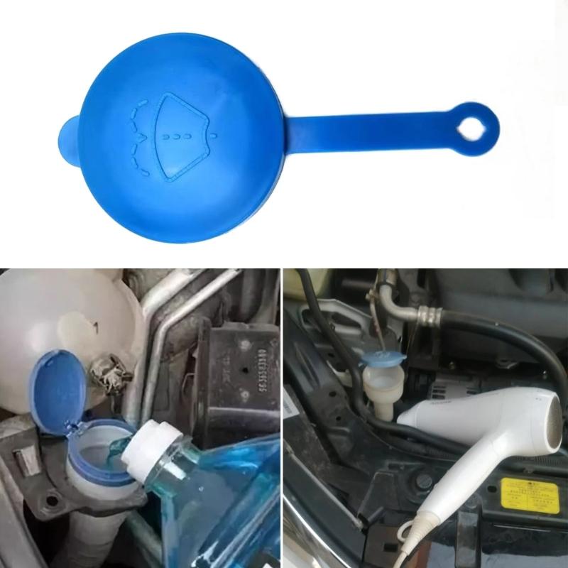 2Pcs Car Windshield Wiper Washer Fluid Reservoir Lid Cover Tank Bottle Pot Cap For Nissan Infiniti Armada QX56 Titan 289137S000