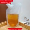 Large Caliber Self-Standing Angled Spout Bag for Food-Grade Liquid Portioning