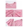 Summer Casual Loose New Solid Color T-Shirt for Women Short Sleeve Thin Internet Celebrity Hot Item