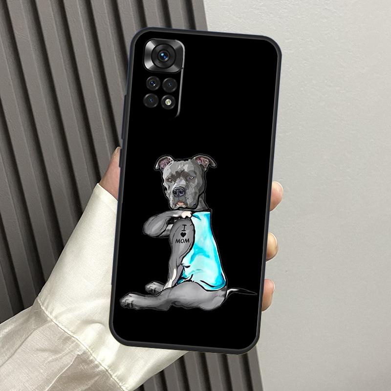 Pitbull Dog Case For Xiaomi Redmi Note 14 13 Pro 12 11 10 15 Pro Plus Redmi 14C 13C 15C 10C 12C 15 Funda