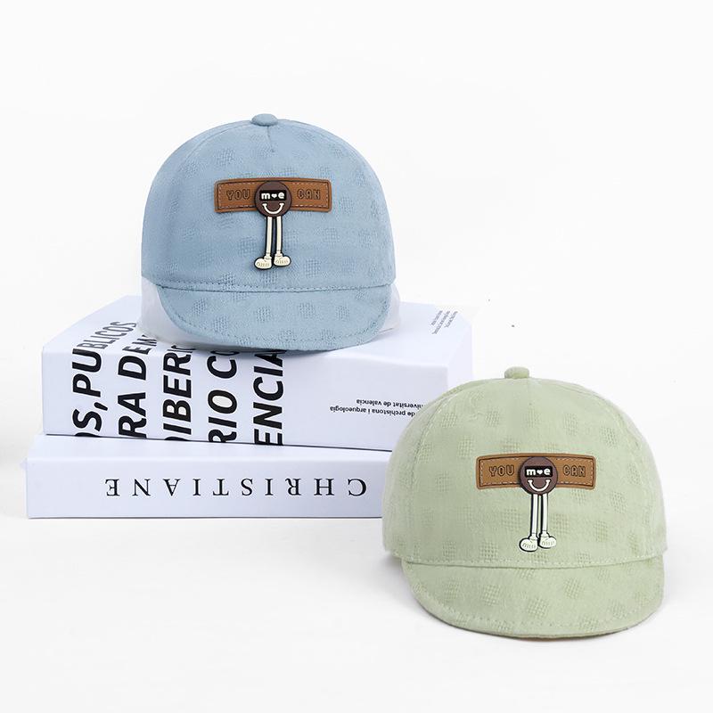 Children's Spring Sun Hat: Short-Brim Duckbill Baseball Cap for Outdoor Travel