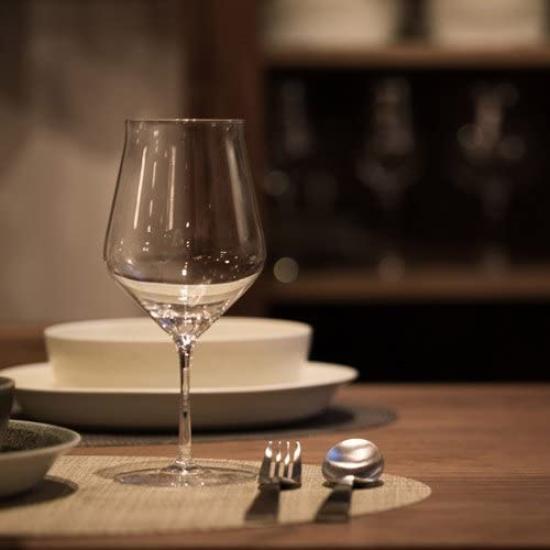 Wired Beans Glasses To Last a Lifetime Bordeaux K 510ml Wine Glass In Domestic Cedar Box