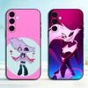 H-Hazbin H-Hotel Angel Dust Handyhülle Für Samsung Galaxy A73,A72,A71,A70,A53,A52,A51,Andere Weiche Schwarze Hülle