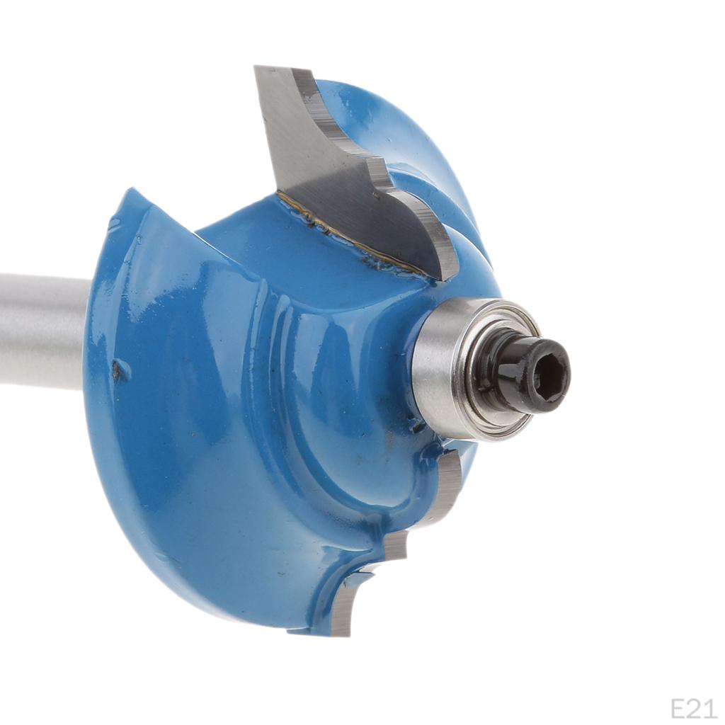 Straight Rod Flush Trim Router Bit 6mm Diameter