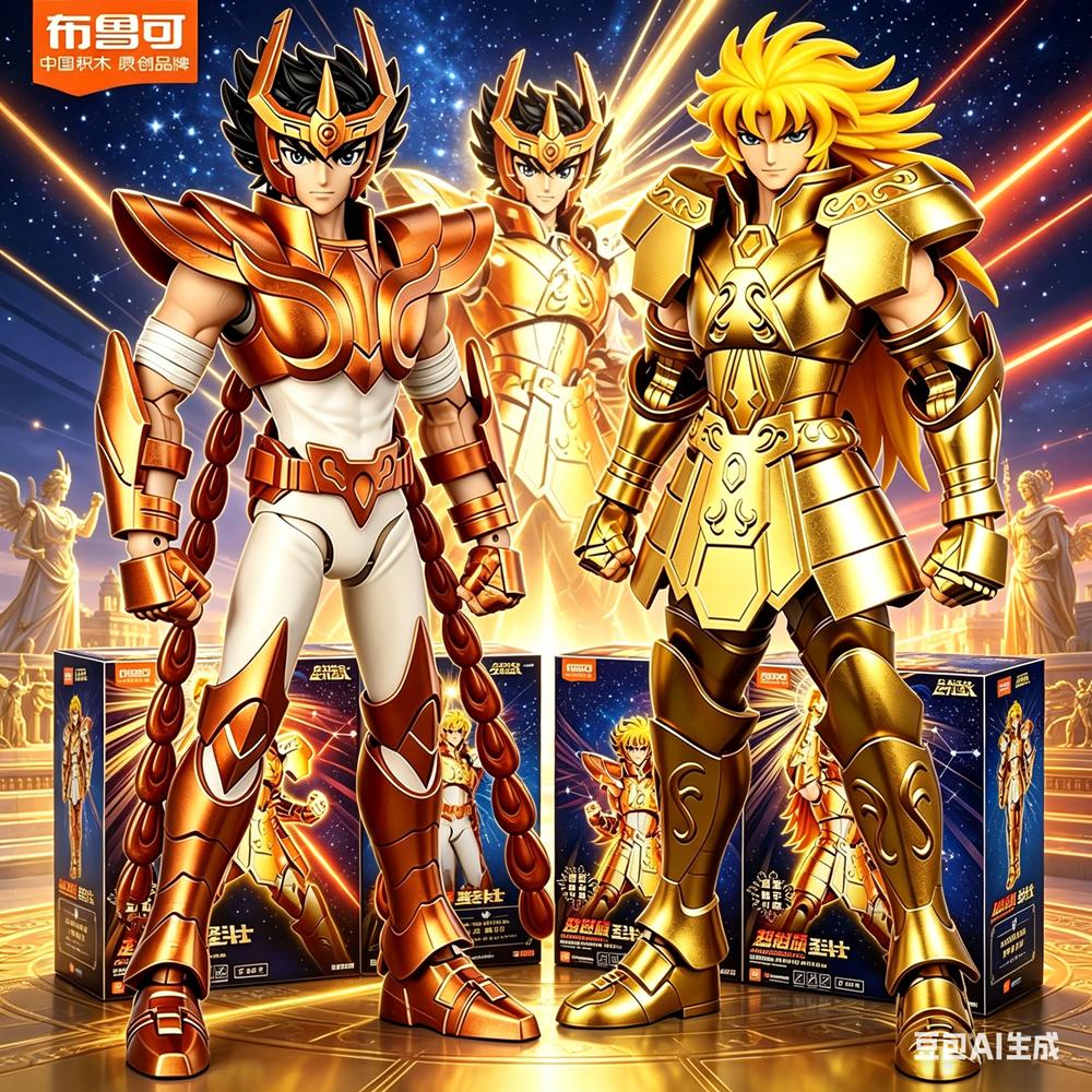 Saint Seiya Action Figure Phoenix Ikki Gemini Saga Assemby Figure Saint Seiya-Mu Saint Seiya-Aiolia Limited Model Toy Gift