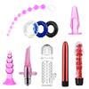 10PCS BDSM Set Butt Plug Anal Plugs Penis Ring Sex Toys for Women Man