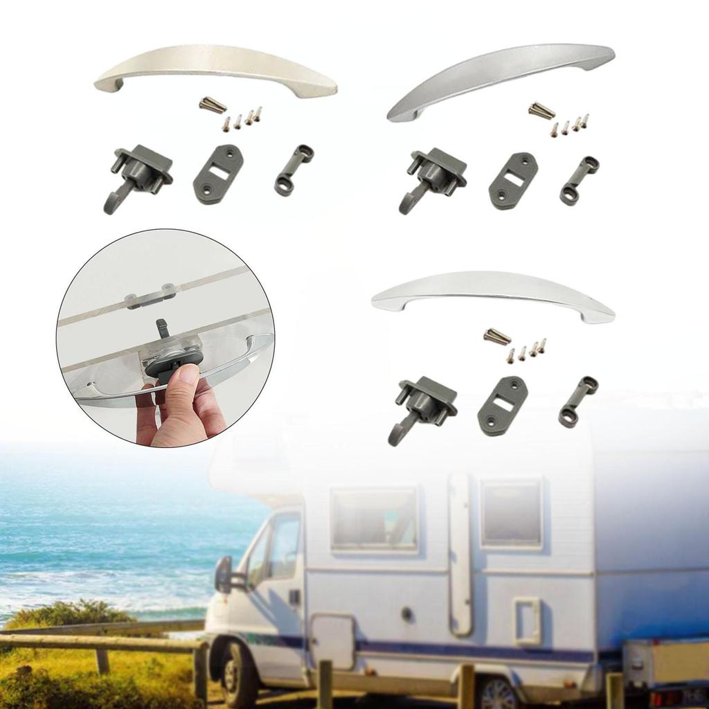 RV Drawer Latch and Handle Lock, Sturdy, Hardware, Cabinet Door Metal for Rvs