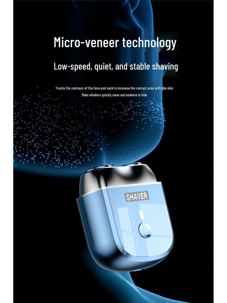 German Electric Shaver: Fast, Skin-Friendly, Long Battery Life, No Stubble