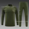 Heren Dames Voetbal Trainingsshirt Halve Rits Opwarmshirt Napoli PSG AC Milan Brazilië Manchester United Fans