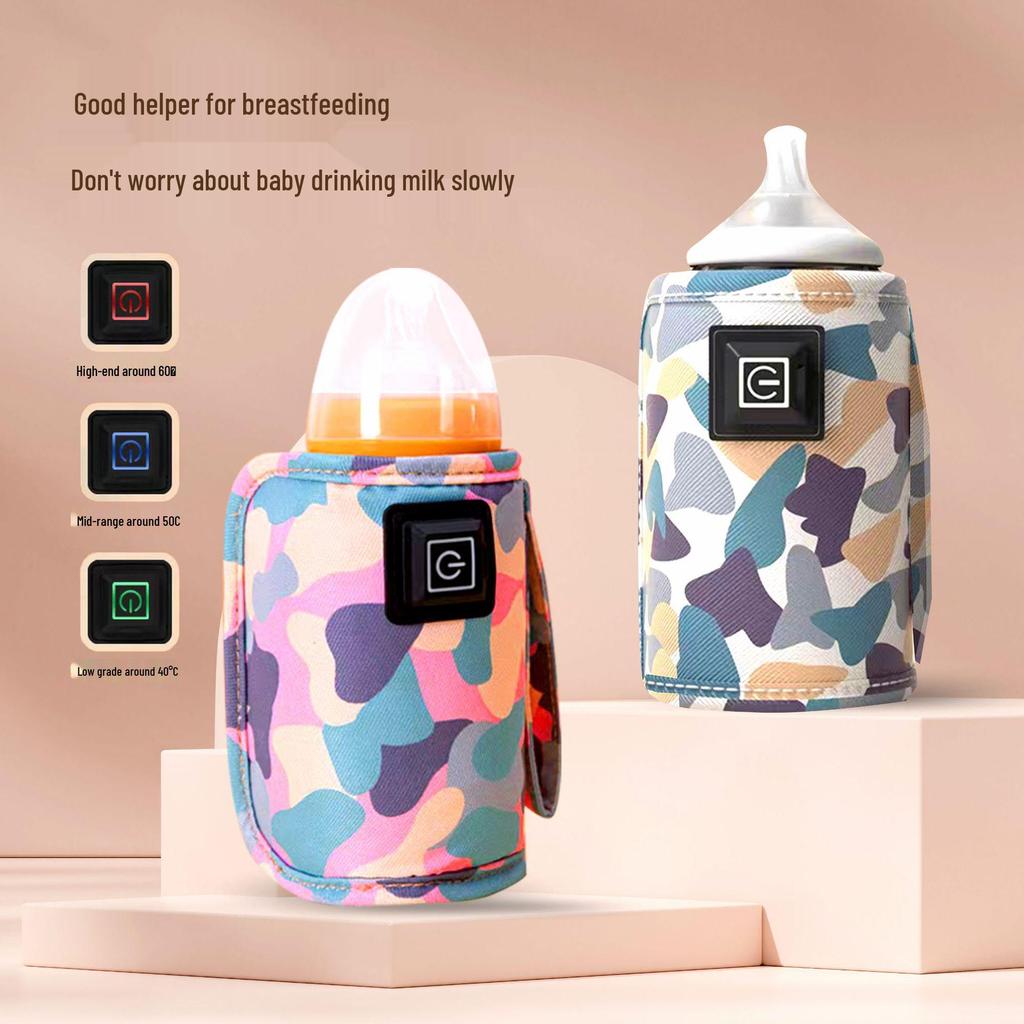 Universal Portable Baby Bottle Warmer: Insulated Sleeve for Travel and Home
