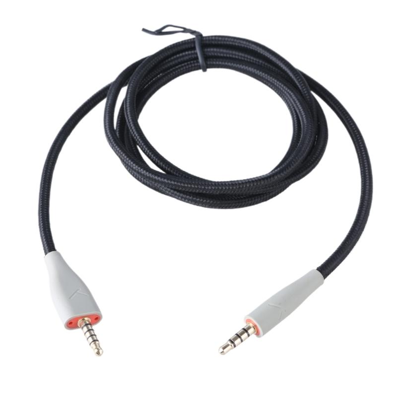 

Durability Nylon Woven Headphone Cord for MMX100 Headphone Cable Easy Installation 3.5mm Replacement Wire