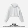 RS Womens Tracksuit Set Hooded Sweatshirt Jacket Pants Clean Fit American Sport Style Streetwear