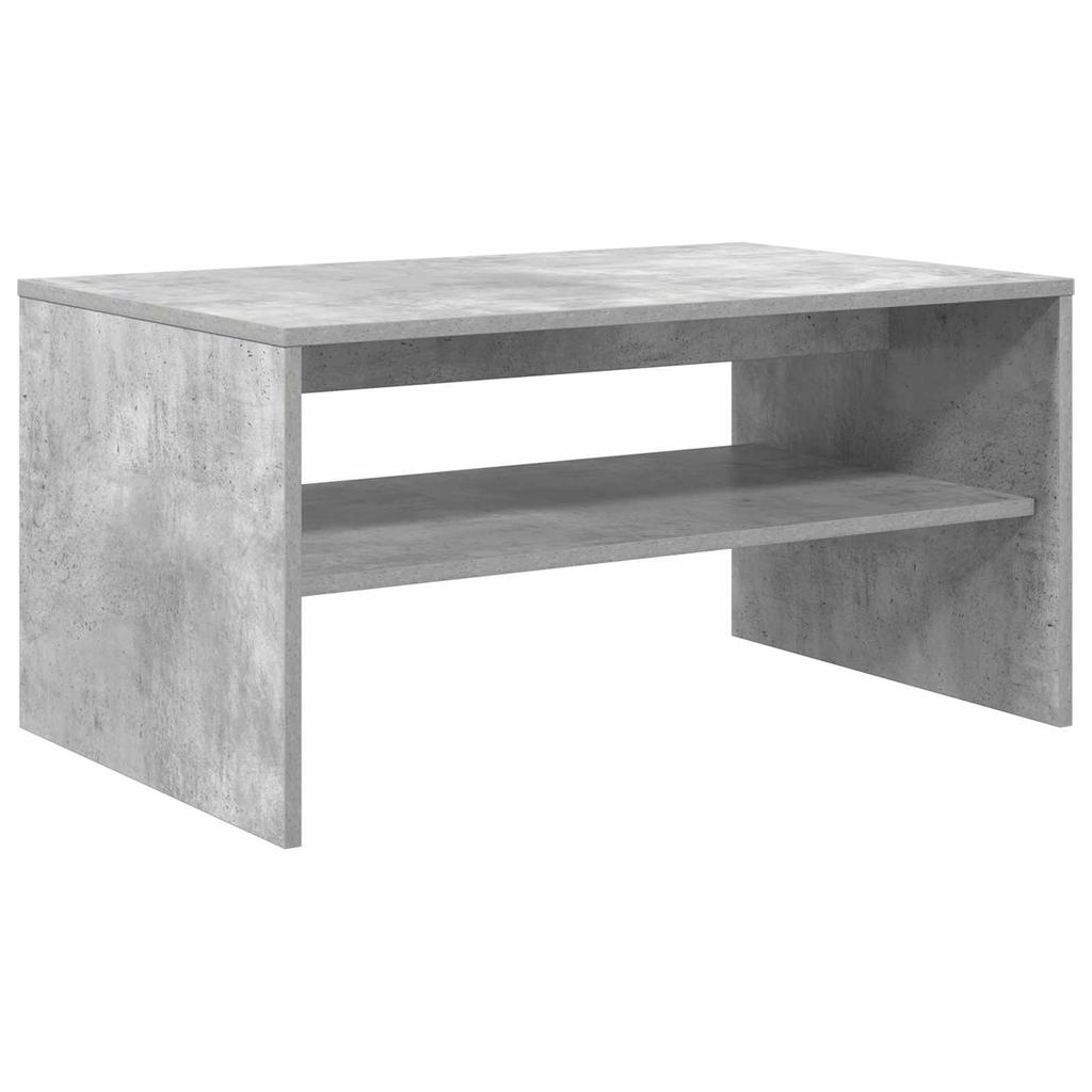 Concrete Grey Coffee Table 80 x 50 x 40 cm Particleboard