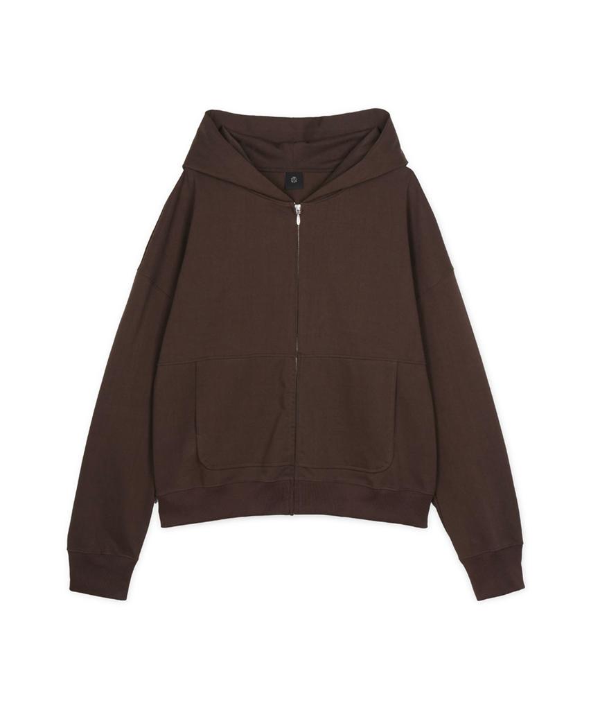 Guvo Light-Duty Zip-Up Hoodie, Brown